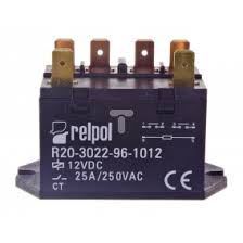 Реле R20, 2NO 25A  24VDC