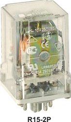 Реле R15, 2C/O  10A   48VDC