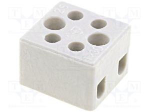 Порцеланова клема ZPA 2-2.5А