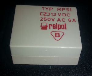 Реле RP51, 12VDC  1СО  6A