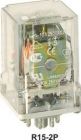 Реле R15, 2C/O  10A   220VDC led