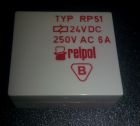 Реле RP51, 24VDC  1СО  6A